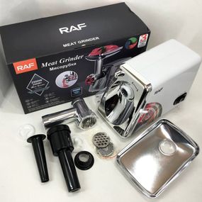 М'ясорубка з нержавіючої сталі з насадками, Потужна універсальна м'ясорубка 'ясорубки для ковбаси MB-61