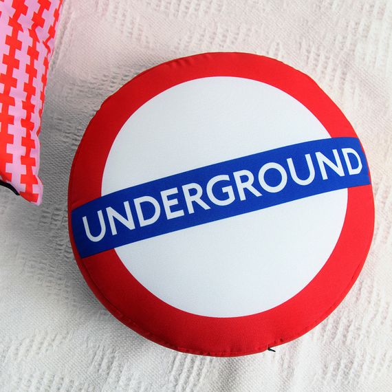 Подушка пуфік кругла Underground 35 см (PP_ERA006)