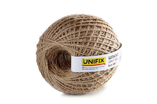 Шпагат (джут 100%) клубок 185г UNIFIX