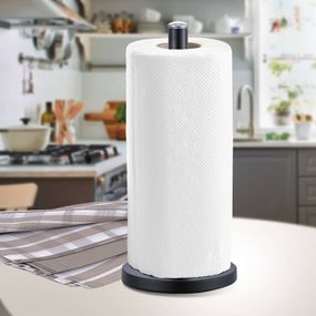 Тримач для паперових рушників Maestro MR-1033-BLAСK 34.5х15 см чорний