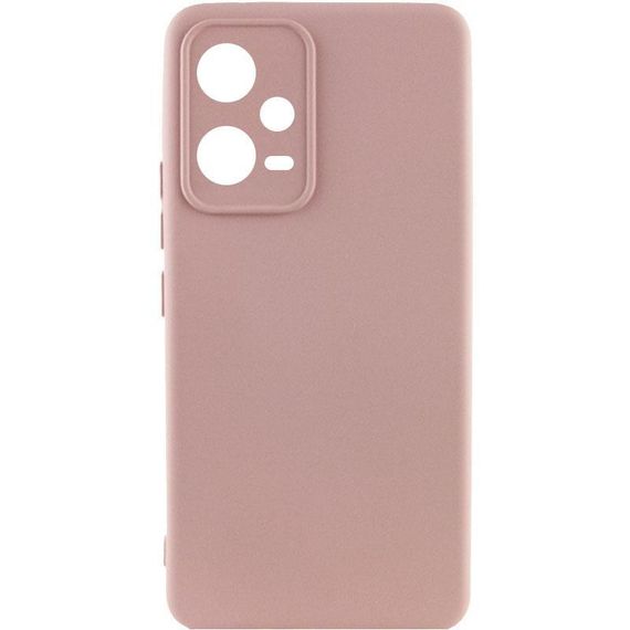 Чохол Silicone Cover Ummi Lakshmi Full Camera (AA) для Xiaomi Poco X5 5G / Note 12 5G Рожевий / Pink Sand