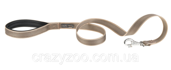 Поводок для собак Ferplast Daytona Deluxe G20/120 нейлоновый коричнево-черный 2х120 см 77200212 | Зображення 2