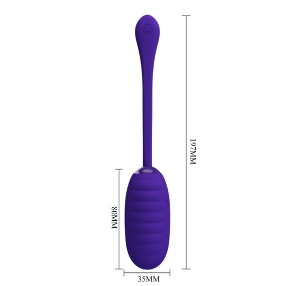 Віброяйце серії Pretty Love - Kirk EGG Purple, BI-014654-3 sexstyle | Зображення 9