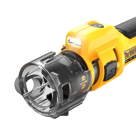 Акумуляторний фрезер для вирізання гіпсокартону DeWALT DCE555N | Зображення 4