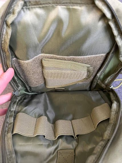 Сумка-кобура наплічна прихованого носіння зброї з липучкою Койот | Зображення 6
