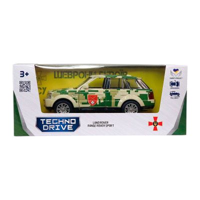 Машина Battat серии Шевроны Героев - Land Rover Range Rover Sport - ОК Запад (250399UM) | Зображення 8