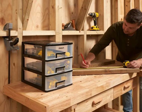 Органайзер вертикальний Stanley з трьома висувними відділеннями (STST40712-1) | Зображення 2