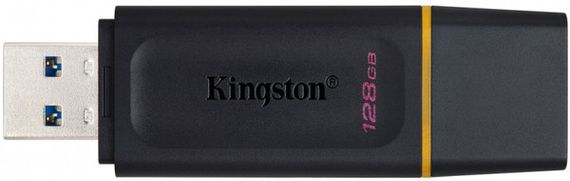 Flash Drives Kingston DataTraveler Exodia 128GB USB 3.2 (DTX/128GB) Black/Yellow | Зображення 4