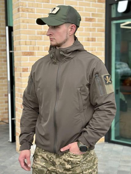 Куртка Софтшел олива літо MILITARY | Зображення 2