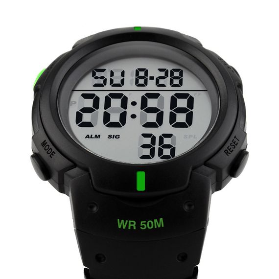 Skmei 1068GN Black-Green | Зображення 3