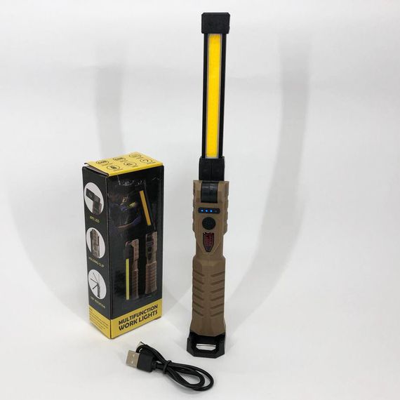 Світлодіодний ліхтар Power Bank кемпінг WL-08 XPE+COB, червоний+білий+жовтий, ZC-367 магніт, гачок | Зображення 3