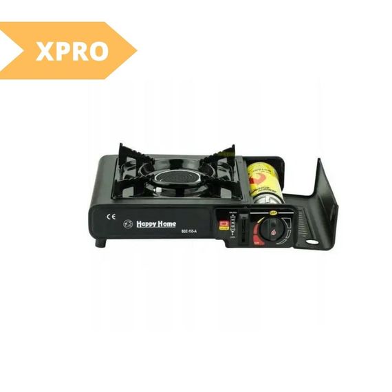 Плита газова в валізі 1 конфорка XPRO BDZ-155-A (6) чорна (MER-15346_335) | Зображення 1