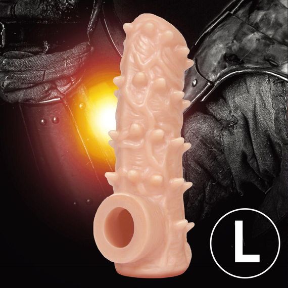 Насадка на член Kokos Nude Sleeve NS 006 L Sex Aura | Зображення 2