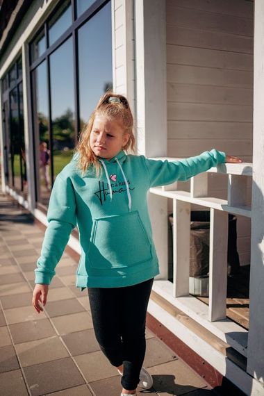 Худі для дівчинки Носи своє 122 Ментоловий (p-5277-84606) | Зображення 1