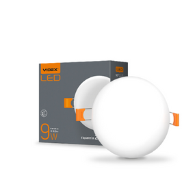 LED Світильник безрамковий круглий 9W 4100К 220V VL-DLFR-094 Videx