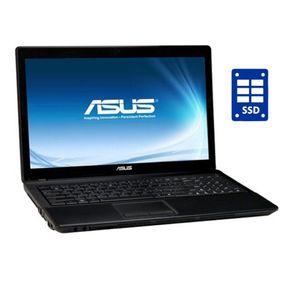 Ноутбук Б-класс Asus X54C / 15.6" (1366x768) TN / Intel Celeron B820 (2 ядра по 1.7 GHz) / 8 GB DDR3 / 120 GB SSD / Intel HD Graphics / WebCam / DVD-RW / Win 10 / АКБ не держит б/у