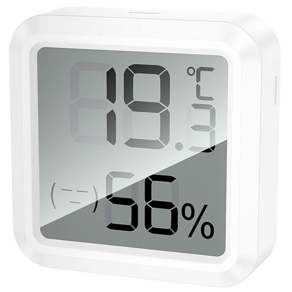 Електронний термогігрометр Hoco HX40 2in1 Indoor White | Зображення 1