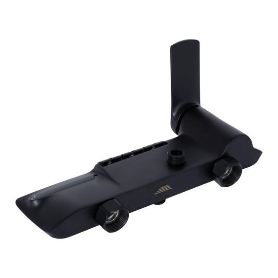 Душова система універсальна Qtap Slavonice на три споживача (з виливом) QTSLA111BLM45906 Black Matt | Зображення 9