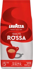 Кофе в зернах Lavazza Qualita Rossa, 1 кг (70% Арабика / Рабуста 30%)