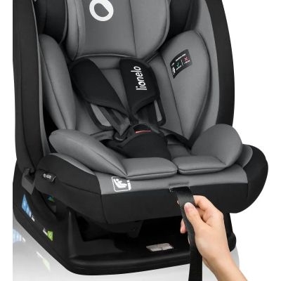 Автокресло Lionelo Izzy I-Size Black Grey (LO-IZZY I-SIZE BLACK GREY) | Зображення 1