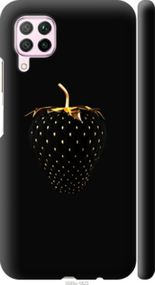 Чохол на Huawei Nova 6SE Чорна полуниця "3585m-1823-24368"