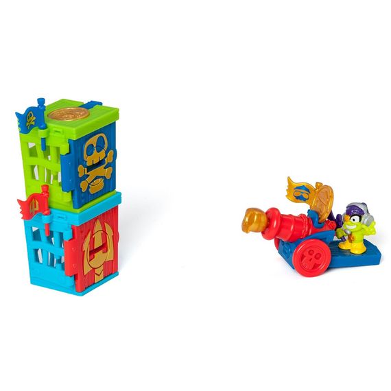 Детский игровой набор с фигурками "Пиратские приключения" PIRATIX PPX1D226IN00 серии "Golden Treasure" | Зображення 4