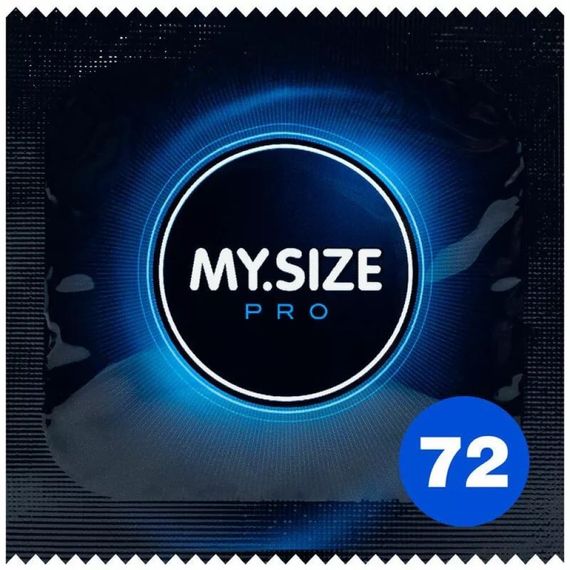 Презервативи ультратонкі латексні My.Size Extra Large 72 мм (ціна за упаковку, 10 шт.) Sex Aura | Зображення 1