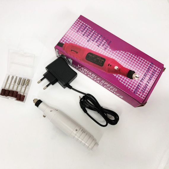 Ручной фрезер для ногтей SmartUs CBM-033 для маникюра и педикюра в домашних условиях. NP-930 Цвет: белый | Зображення 1