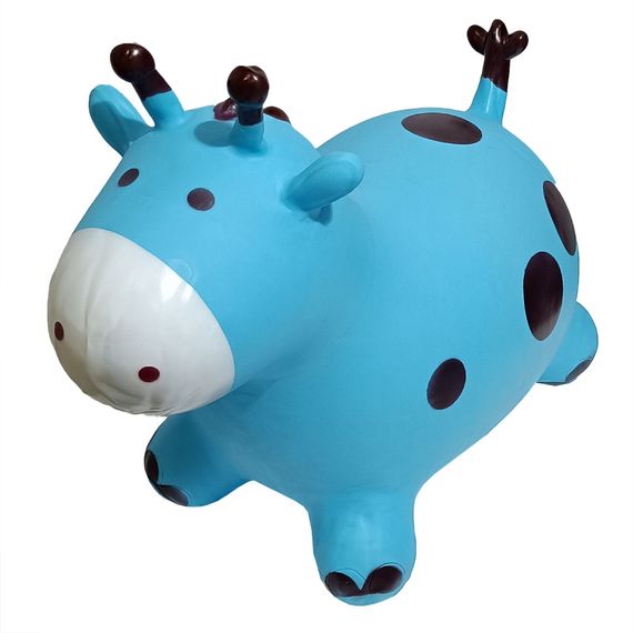 Дитяча іграшка-стрибун "Жирафік" RB2522  Синій