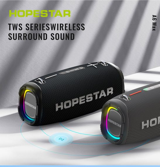 Колонка Hopestar A40 70W з мікрофоном, чорний (42811-A40_3218) | Зображення 3