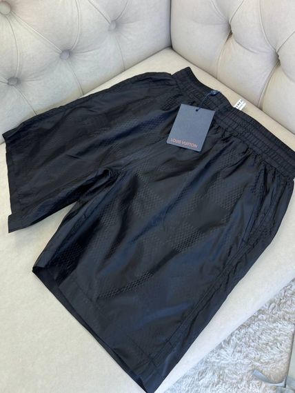 Пляжні шорти Louis Vuitton чорного кольору sh153 | Зображення 1