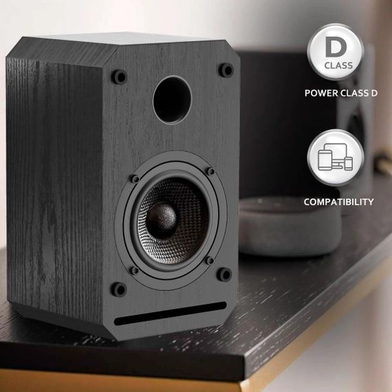 Активні колонки LONPOO LP-42s з Bluetooth, USB, входом AUX, виходом для навушників | Зображення 7