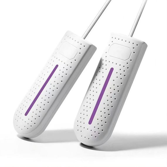 Сушилка для обуви антибактериальная с УФ лучами и таймером 2 4 8 USB 360° белый | Зображення 6