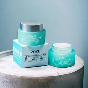 Ніжний крем для зволожування шкіри з екстрактом чайного дерева і гіалуроновою кислотою ZOZU, 50 g