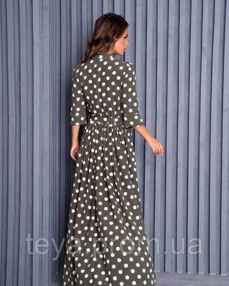 Платье для женщин цвет хаки размеры S, M, XL, L FI_008333 | Зображення 2