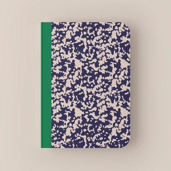 Блокнот "Exited" CBRT-0358 в точку, синий, формат А5, 144 листа | Зображення 1