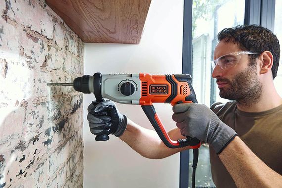 Перфоратор мережевий SDS-Plus BLACK+DECKER BEHS02K | Зображення 7