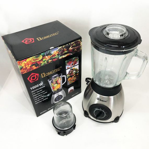 Блендер для дому Domotec, Ручной блендер шейкер, Високомощний блендер міксер смузі WA-62 | Зображення 3