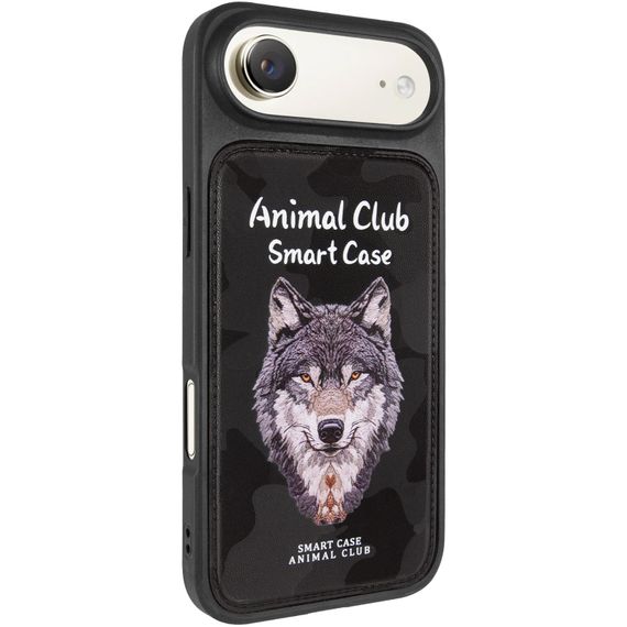 TPU+PC чохол Animal Club для Apple iPhone 17 Air (6.5") Black