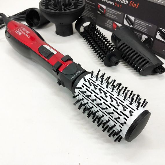 Фен мощный RAF, Щетка для сушки, Щетка фен для волос, стайлер Фены стайлеры волос LM-90 | Зображення 2