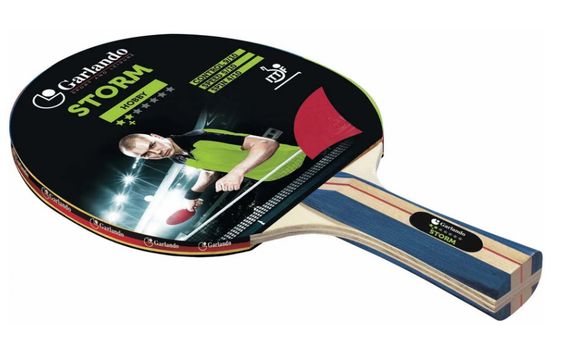 Ракетка для настільного тенісу Garlando Storm 2+ Stars (2C4-1114)