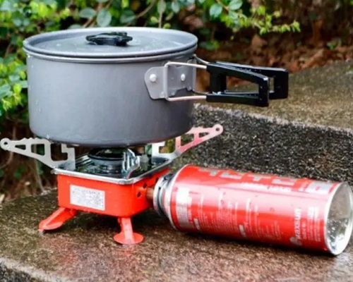 Портативна газова плитка Portable Card Type Stove K-202 | Зображення 2