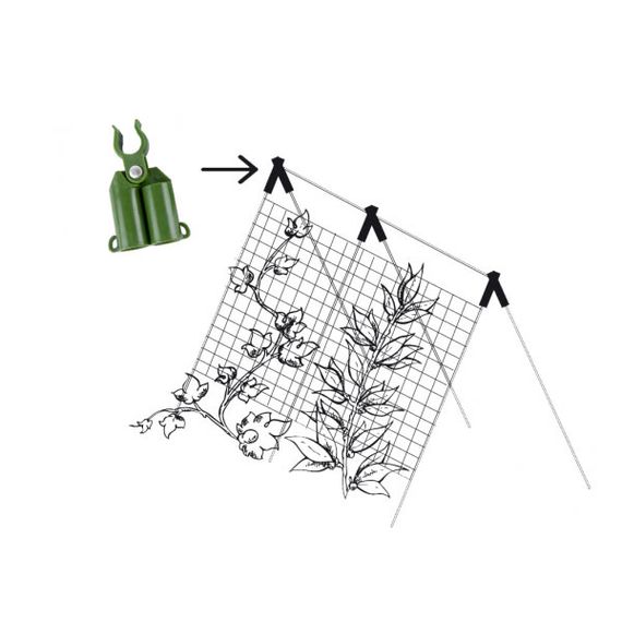 З'єднувач Bradas кутовий регульований для садових опор 20 мм 4 шт TYLS20/4 | Зображення 2