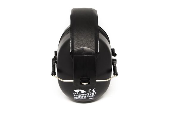 Наушники защитные Pyramex PM3010 (защита SNR 30.4 dB, NRR 27 dB), чорные | Зображення 5