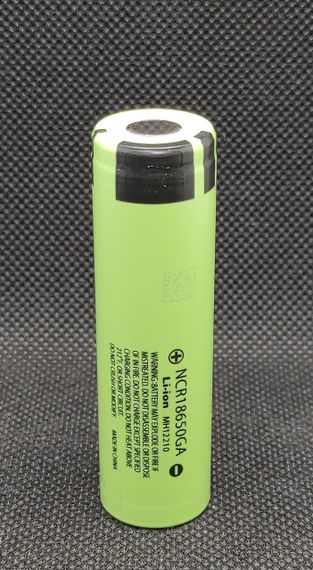 Акумулятор високострумовий Panasonic NCR18650GA 3,6V 3500mA ( 10А )1шт. | Зображення 2