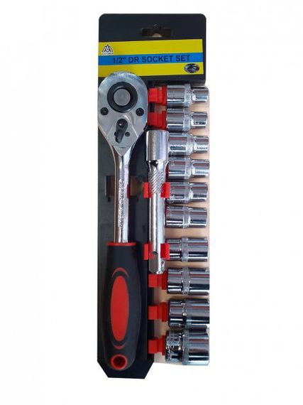 Набір торцевих головок DR SOCKET SET 1/4" 12 шт. | Зображення 1