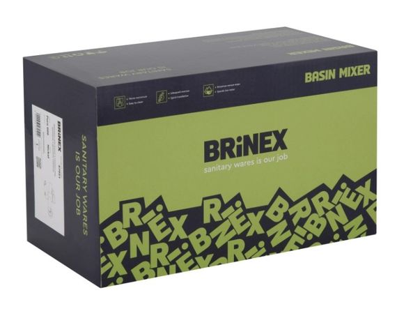Змішувач для ванни Brinex Pure 006 Nickel BRIPUR006NKL | Зображення 2