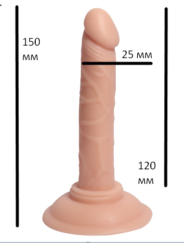 Фаллоимитатор  на присоске анальный Small Pheasant без вибрации Sex Aura | Зображення 1