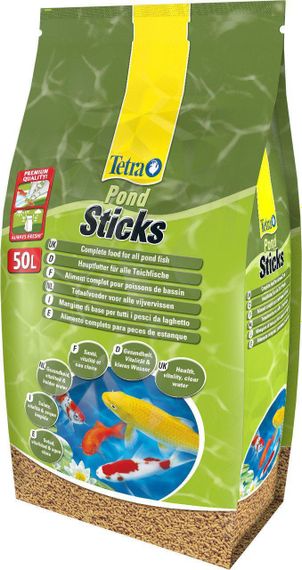 Сухий корм для ставкових риб Tetra в паличках «Pond Sticks» 50 л (для всіх ставкових риб)