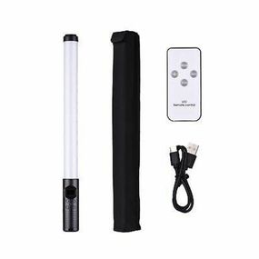 LED лампа XPRO Light stick для селфи, с встроенным дисплеем и аккумулятором, плавной регулировкой яркости и температуры свечения, (LS_1228)